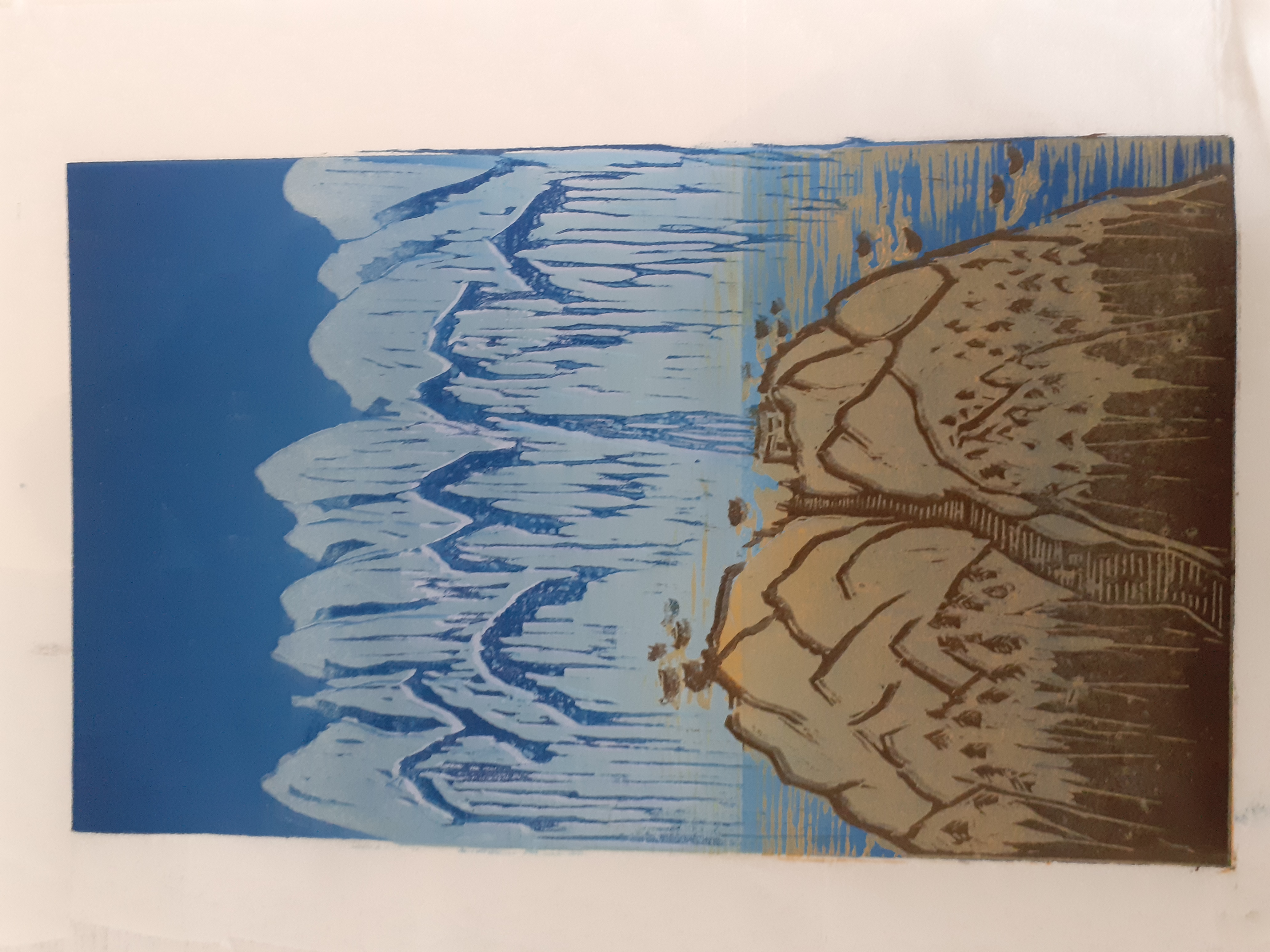 brumes dans la montagne